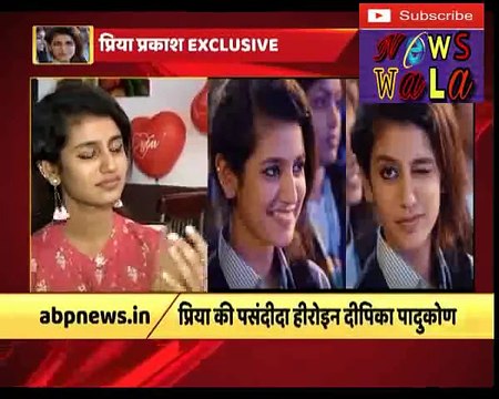 priya prakash varrier interview Priya prakash warrier interview priya prakash interview