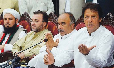 PTI chief says PMLN used money to win Lodhran by-election | Aaj News