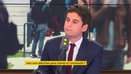 Réforme du bac et de l'université : "Jean-Luc Mélenchon essaie de mettre dans la tête des jeunes un sentiment décliniste et fataliste. Je ne considère pas que les jeunes s'épanouissent dans les blocages d'université ou dans les ZAD"