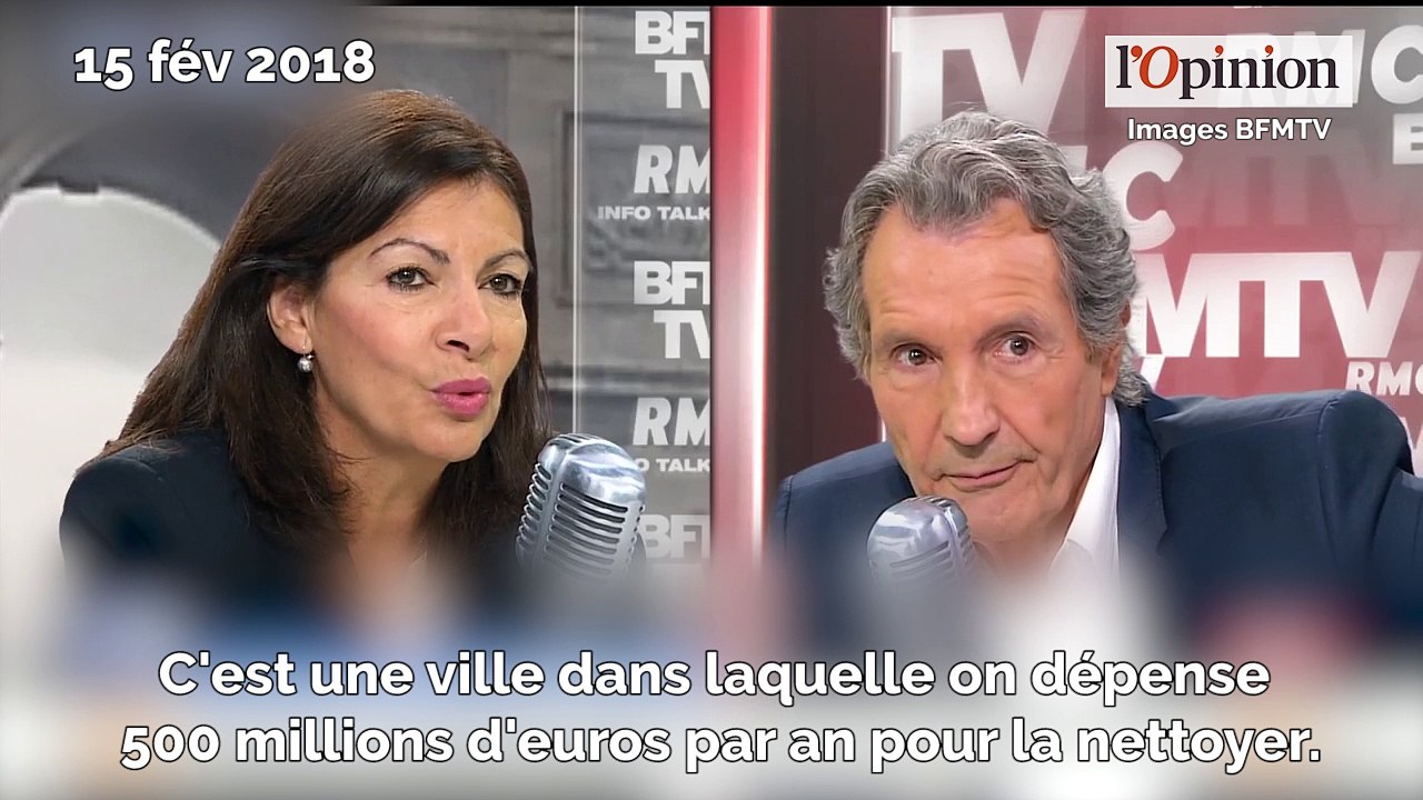 Saleté, embouteillages à Paris: Anne Hidalgo explique que tout ne va pas si mal...