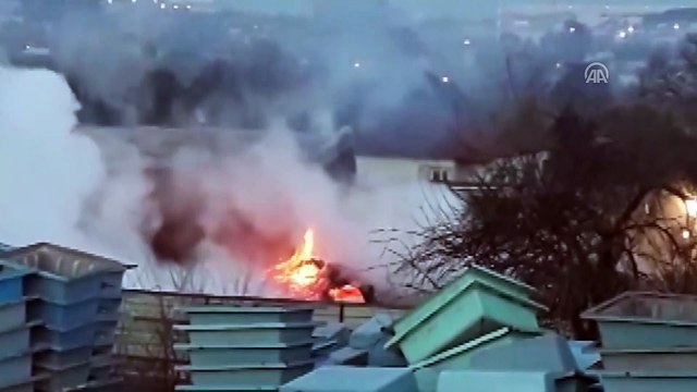 Palet fabrikasının depolama alanında yangın (3) - KOCAELİ