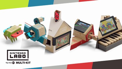 Nintendo Labo - Présentation du Toy-Con 01 Multi-Kit