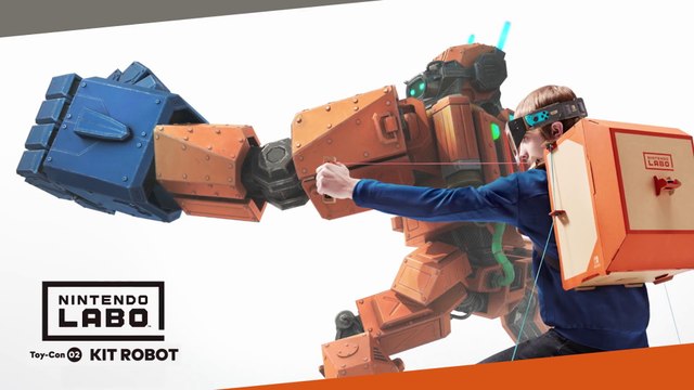 Nintendo Labo - Présentation du Toy-Con 02 Kit Robot