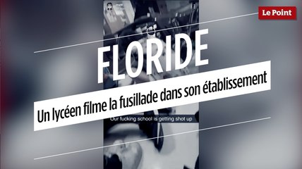 Un lycéen filme la fusillade en cours dans son établissement