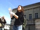 La marche silencieuse à Angers 1ere partie