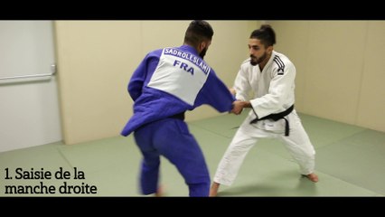 Dans le kimono de Walide Khyar - Son o-uchi-gari en détail