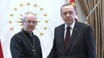 Cumhurbaşkanı Erdoğan, İngiltere Anglikan Kilisesi Başpiskoposunu Kabul Etti