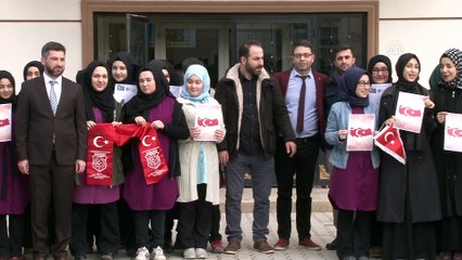 Ortaokul öğrencilerinden şehit ailelerine mektup - BURSA