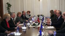 Dışişleri Bakanı Çavuşoğlu,  BM Mülteciler Yüksek Komiseri Grandi ile görüştü - ANKARA