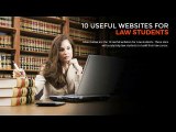 There are 10 Useful Websites for Law Students