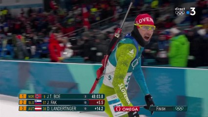 JO 2018 : Biathlon - Individuel : Fak échoue à quelques secondes ! Johannes Boe décroche l'or !