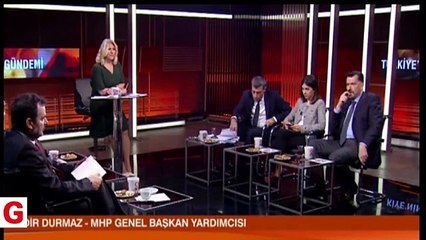 MHP´li Sadir Durmaz CHP´li Yılmaz´ı canlı yayında rezil etti