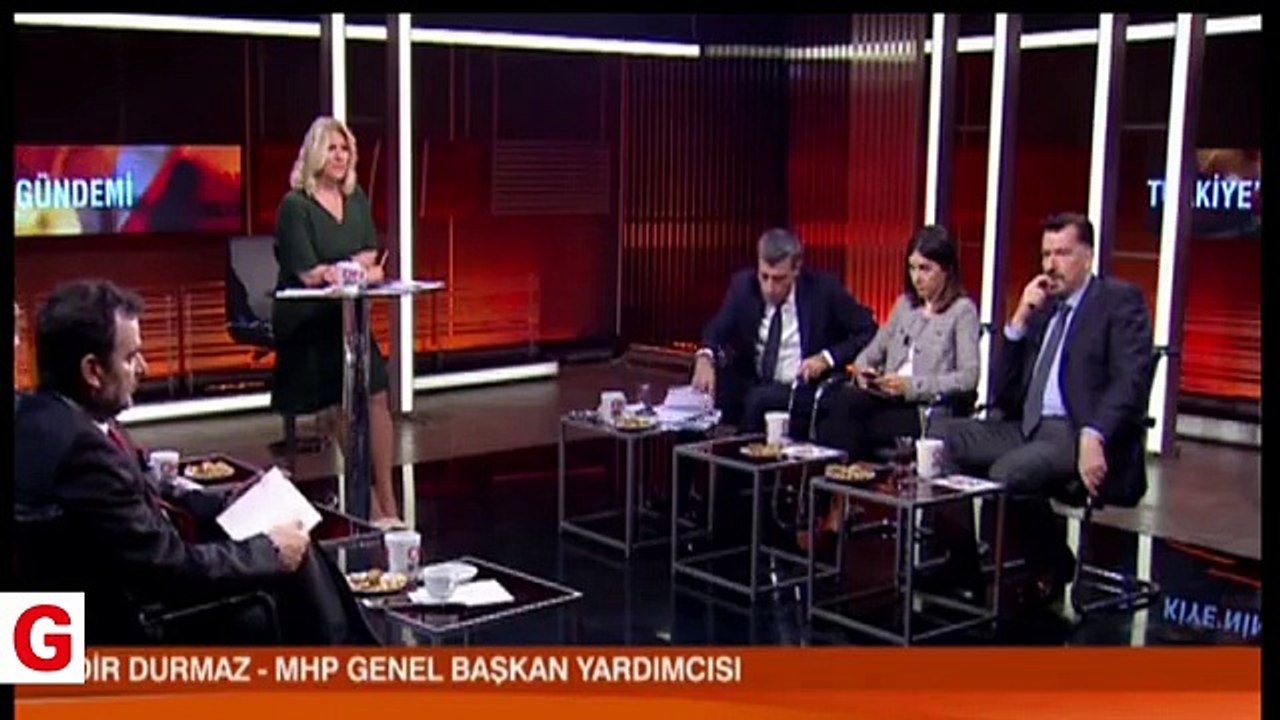 MHP´li Sadir Durmaz CHP´li Yılmaz´ı canlı yayında rezil etti