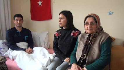 Afrin gazisi Astsubay Hüseyin Çakır baba ocağı Silifke’ye getirildi