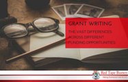 Grant writing – the vast differences across different funding opportunities