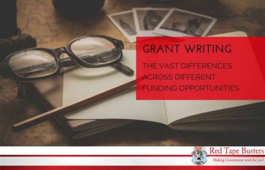 Grant writing – the vast differences across different funding opportunities