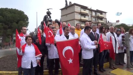 Soma'dan Afrin'e İstiklal Marşı ile Destek
