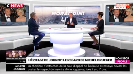 Morandini Live – Michel Drucker sur le testament : "Johnny aurait aimé qu’on ferme notre gueule" (vidéo)