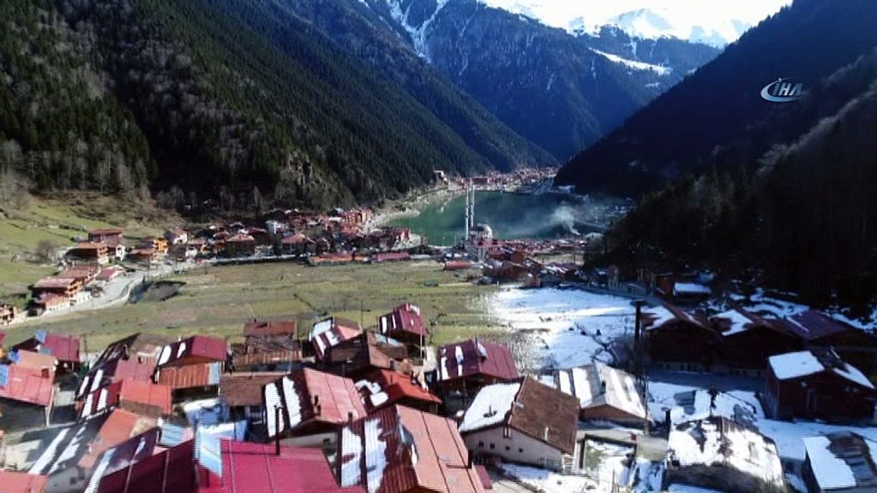 Uzungöl çamur ve alüvyonlardan temizlendi