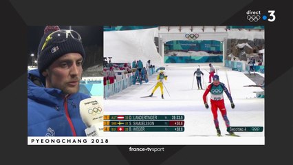 JO 2018 : Biathlon /Simon Desthieux : "Des ajustements à faire au tir"