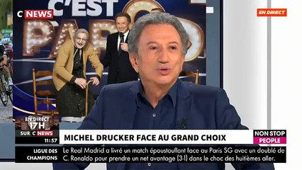 Morandini Live - Michel Drucker confronté au "Grand Choix" - VIDEO