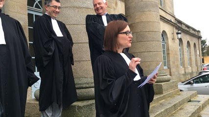 Manque de moyen de la Justice: les avocats d’Alençon manifestent