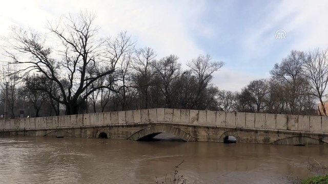 Tunca Nehri'nin debisi yeniden yükseldi - EDİRNE