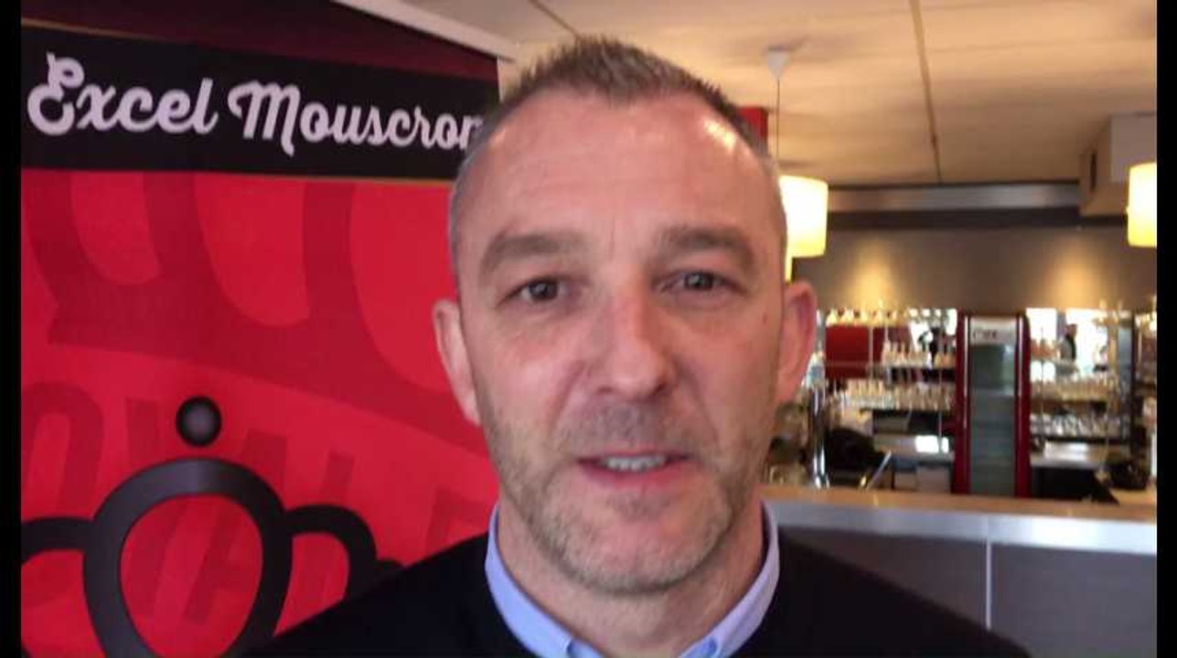 Frank Defays a été présenté ce jeudi matin à l’Excel Mouscron