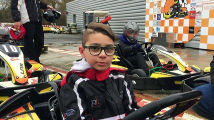 Sans titreLa Rochefoucauld: un jeune pilote de kart en piste pour les mondiaux