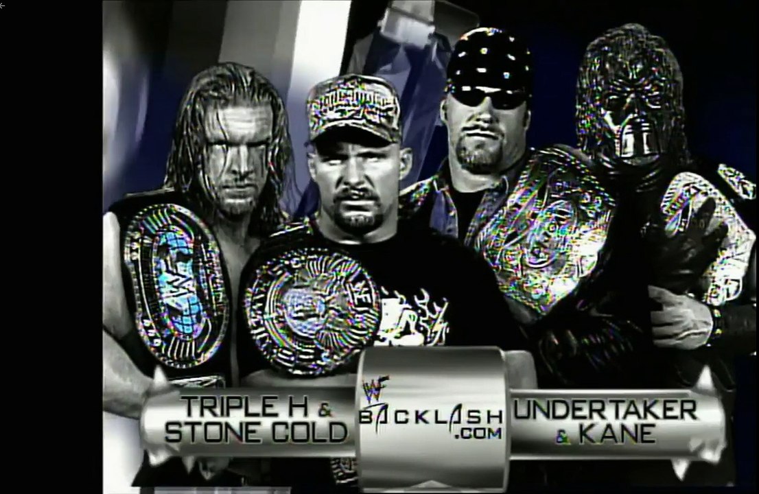 Wwe Backlash 2001 - Stone Cold Steve Austin & Triple H Vs Brothers Of Destruction - Official Promo-1
