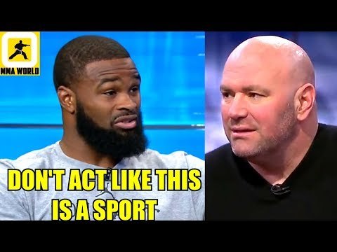 Dana controls the revenue stream so what does Tyron Woodley gain being right to Dana?,Bisping,Yoel