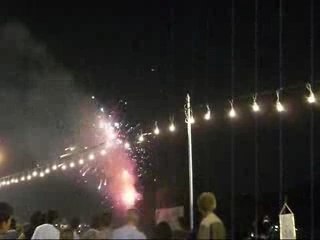 2007 Loi Krathong Fireworks in ChiangMai Thailand