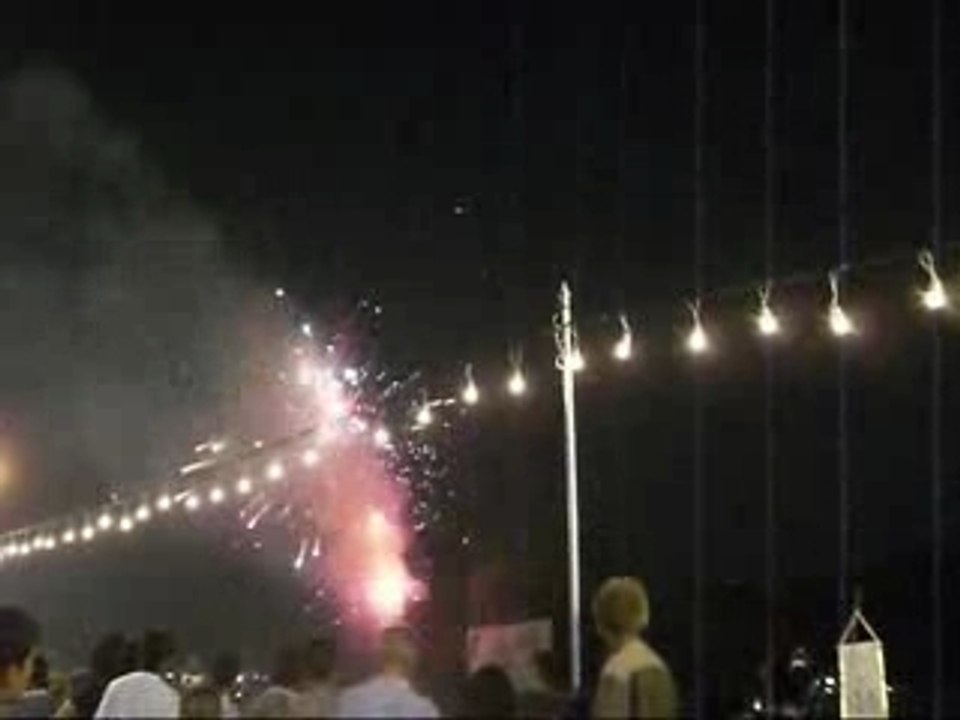 2007 Loi Krathong Fireworks in ChiangMai Thailand