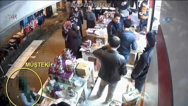 Kaşla göz arasında cep telefonu çaldı