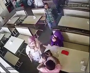 CCTV FOOTAGE,A GIRL & BOY PUNISHED ON VALENTINE DAY IN INDIA
