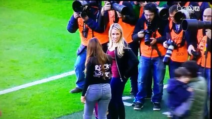 Esposas de Messi y Suarez
