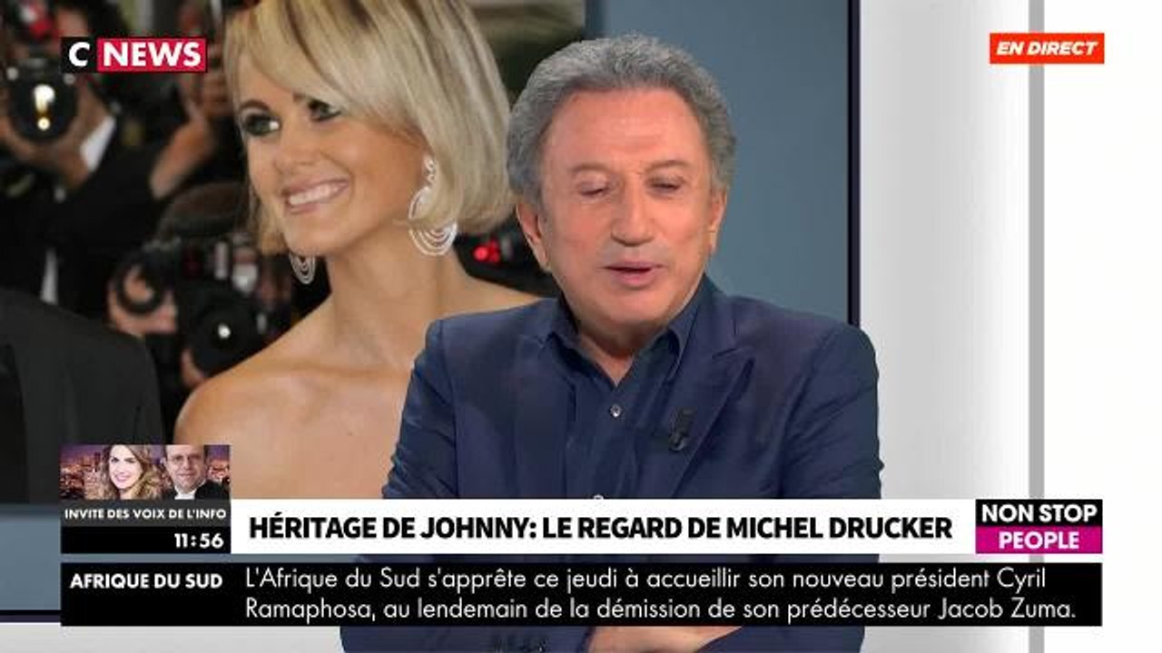 Michel Drucker: "Je crois que Johnny Hallyday aimerait vraiment qu'on ferme notre gueule !"