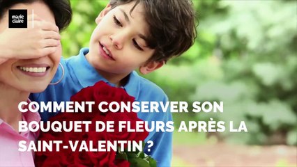 Comment conserver son bouquet de fleurs après la Saint-Valentin ?