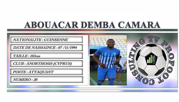 ABOUBACAR DEMBA CAMARA●II Best Skills &Goals II● ANORTHOSIS (CHYPRE)