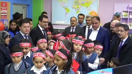 Öğrencilerden anlamlı Afrin mesajı
