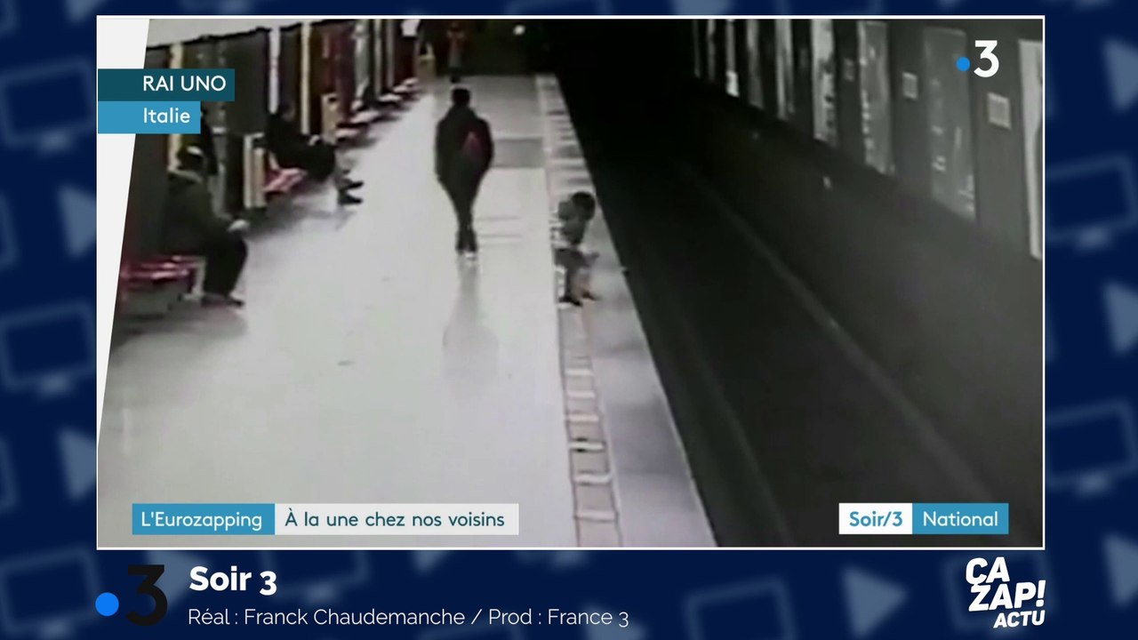 Vidéo choc : il sauve un enfant tombé sur les rails du métro !