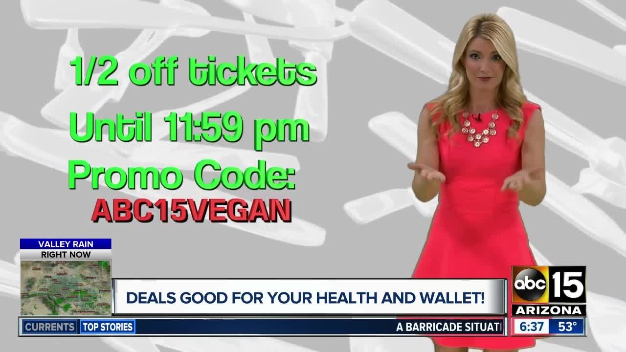 Get half off tickets to a vegan festival in Phoenix