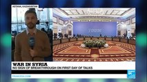 Syria peace talks: First day of Astana ends ‘without breakthrough’