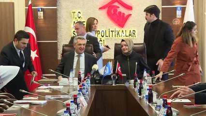 Bakan Kaya, BM Mülteciler Yüksek Temsilcisi Grandi'yi kabul etti - ANKARA