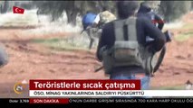 Teröristlerle sıcak çatışma