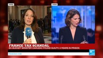 France: Former minister Cahuzac found guilty, sentenced to 3 years for tax fraud, money laundering