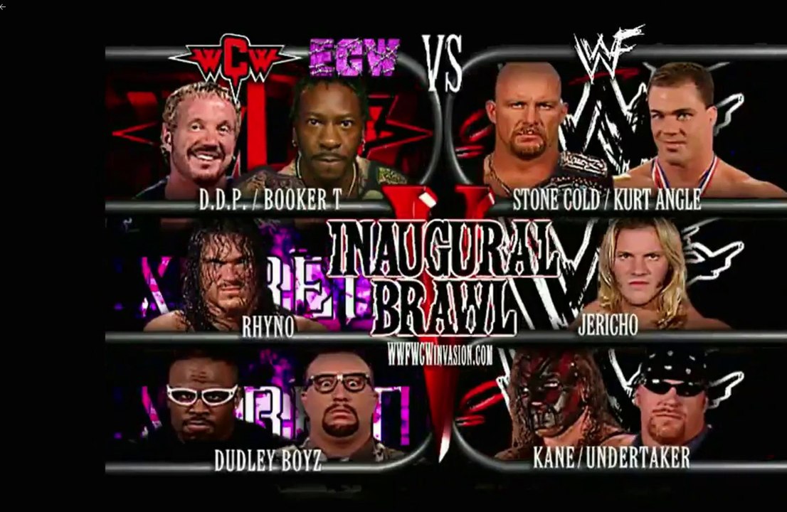 Wwe Invasion 2001 - Team Wwe Vs Team Wcw - Official Promo