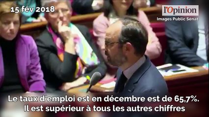 Baisse du chômage: «une petite victoire» selon Edouard Philippe
