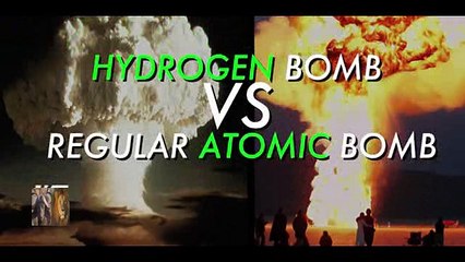 HYDRGEN BOMB IS MORE THAN ATOM WHY