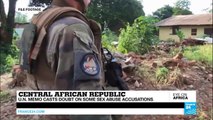 UN memo casts doubt on some sex abuse allegations in Central African Republic